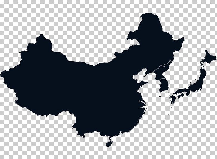 China Map PNG, Clipart, Asia, Black, Black And White, China, Map Free PNG Download
