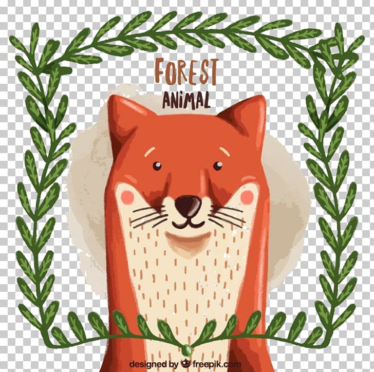 Fox Drawing PNG, Clipart, Animal, Animals, Carnivoran, Christmas Tree, Color Smoke Free PNG Download