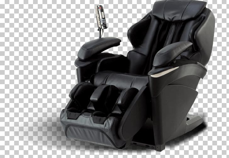 Massage Chair Panasonic Recliner PNG, Clipart, Angle, Black, Car Seat Cover, Chair, Chaise Longue Free PNG Download