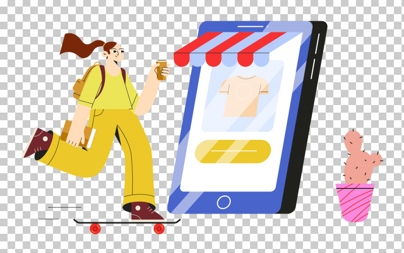 Shopping Mobile Business PNG, Clipart, Business, Cartoon, Coffee Cup, Credit Card, Mobile Free PNG Download