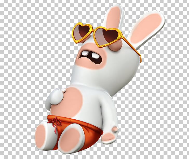 Rayman Raving Rabbids: TV Party Rabbids Crazy Rush Mario + Rabbids Kingdom Battle Ubisoft Video Game PNG, Clipart, Android, Cartoon, Eyewear, Finger, Glasses Free PNG Download