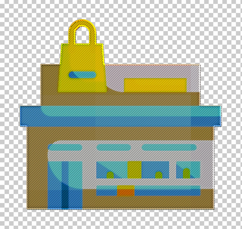 Supermarket Icon Store Icon Building Icon PNG, Clipart, Blue, Building Icon, Electric Blue, Furniture, Line Free PNG Download