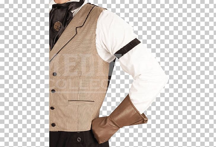 Jacket Clothing Sleeve Garter Steampunk Costume PNG, Clipart, Beige, Black Shirt, Button, Clothing, Clothing Accessories Free PNG Download