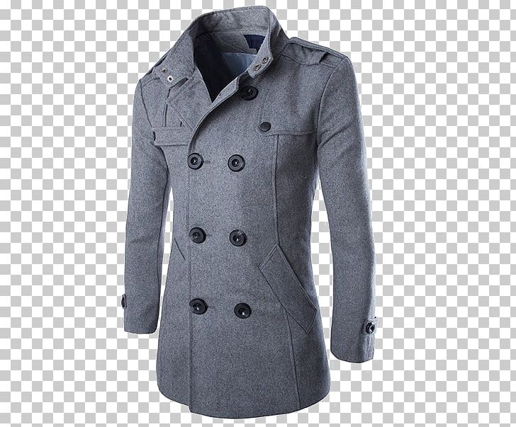 Double-breasted Trench Coat Jacket Pea Coat PNG, Clipart, Breast, British Style, Button, Casual Wear, Clothing Free PNG Download