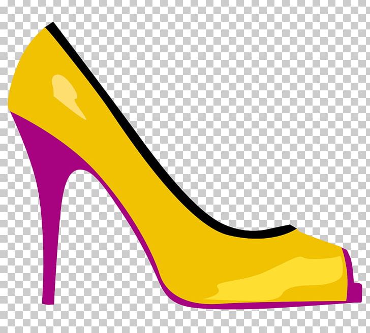 High-heeled Footwear Shoe Yellow Absatz PNG, Clipart, Absatz, Accessories, Basic Pump, Brand, Cartoon Free PNG Download