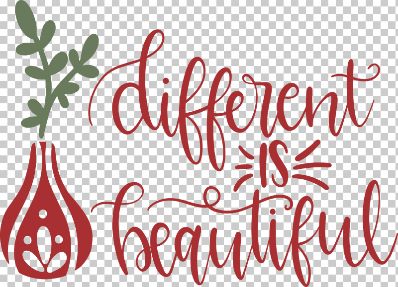 Different Is Beautiful Womens Day PNG, Clipart, Branching, Floral Design, Flower, Fruit, Line Free PNG Download