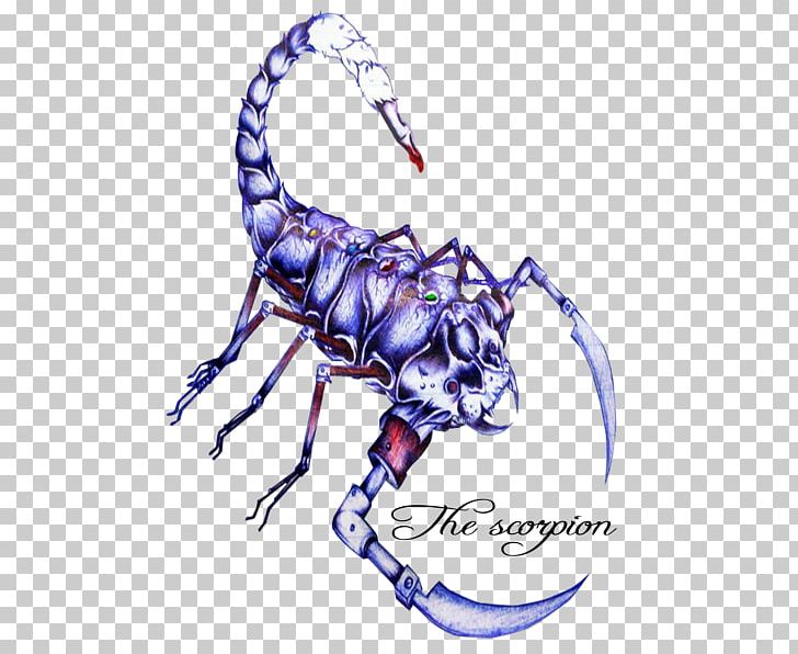 Scorpion Tattoo Illustration PNG, Clipart, Animals, Arm, Art, Brouillon, Decapoda Free PNG Download