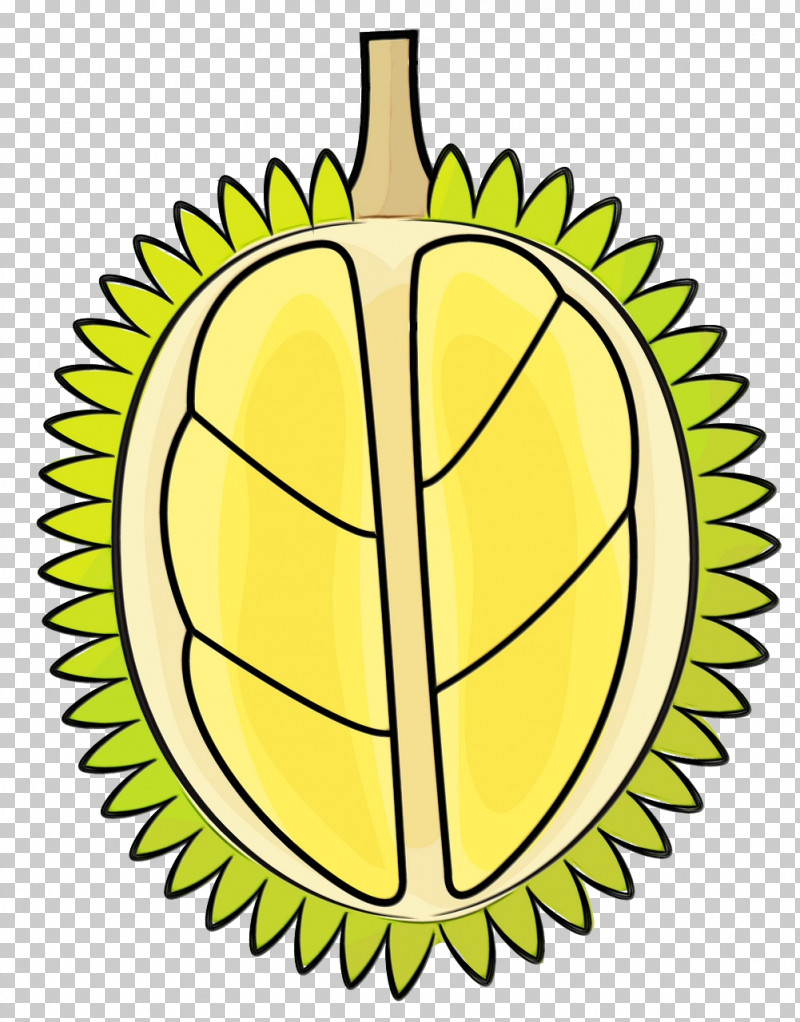 Yellow Durian Leaf Plant Fruit PNG, Clipart, Durian, Fruit, Leaf, Paint, Plant Free PNG Download