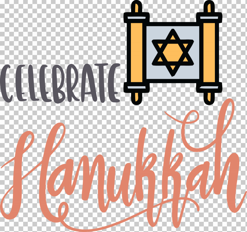 Hanukkah Happy Hanukkah PNG, Clipart, Calligraphy, Cartoon, Hanukkah, Happy Hanukkah, Logo Free PNG Download