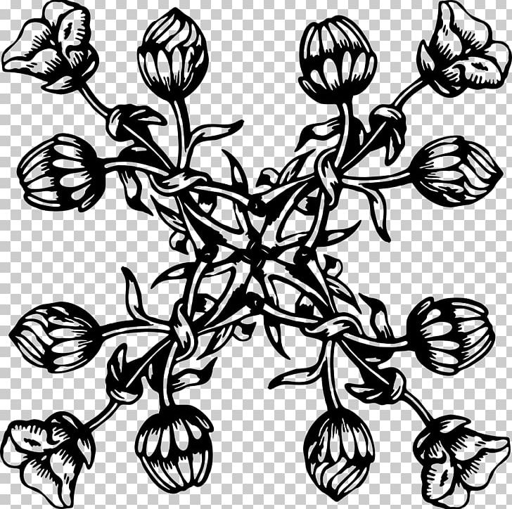 Computer Icons Floral Design PNG, Clipart, Art, Artwork, Black And White, Branch, Computer Free PNG Download