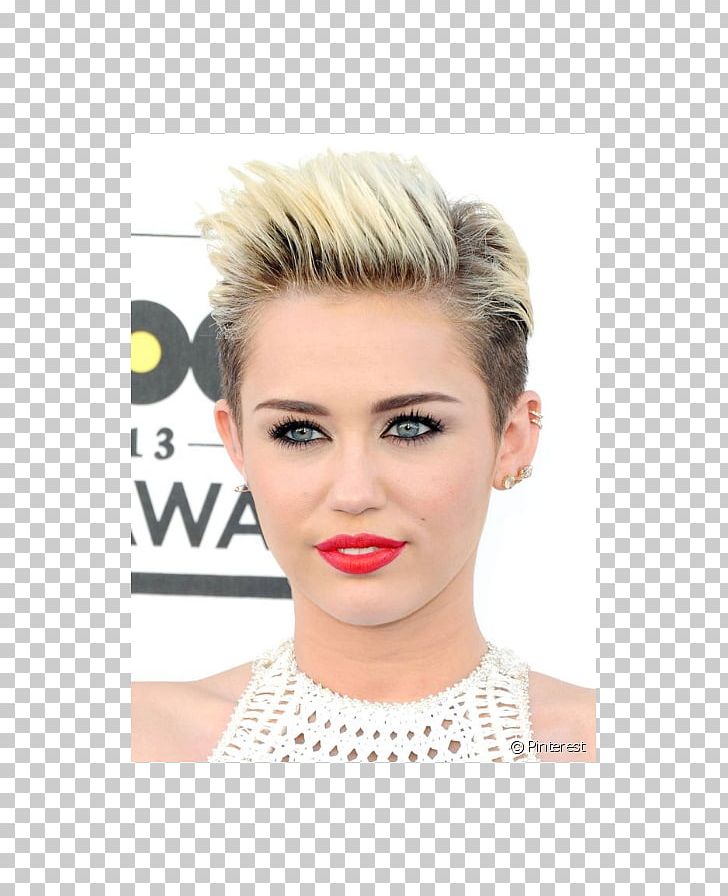Miley Cyrus Pixie Cut Hairstyle Fashion PNG, Clipart, Bangs, Beauty, Blond, Bob Cut, Brown Hair Free PNG Download