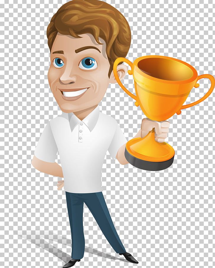 Businessperson Cartoon Character PNG, Clipart, Boy, Business, Cartoon, Cartoon Trophy, Character Free PNG Download