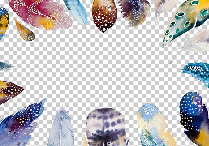 Watercolor Painting Feather Boho-chic Illustration PNG, Clipart, Animals, Art, Boho Chic, Bohochic, Creative Market Free PNG Download