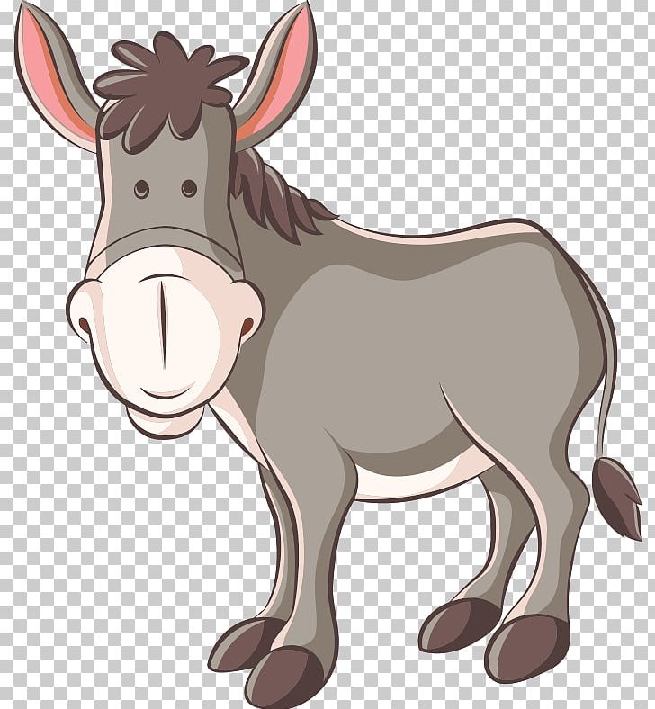 Donkey Mule Horse PNG, Clipart, Animals, Animated Film, Bridle, Cartoon, Cattle Like Mammal Free PNG Download