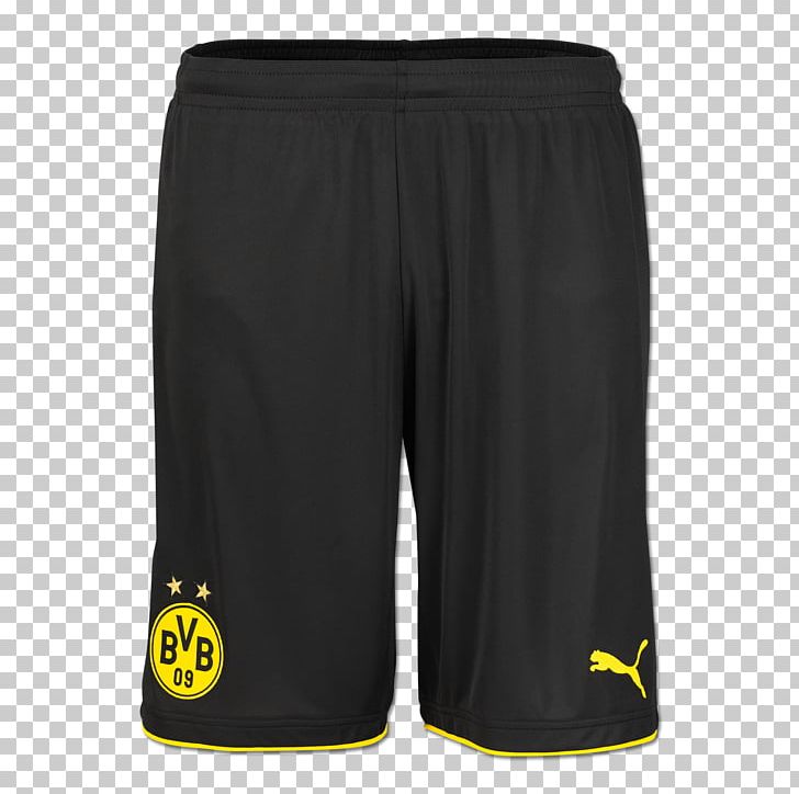 Borussia Dortmund FC Bayern Munich Puma Pelipaita 2016–17 Bundesliga PNG, Clipart, Active Pants, Active Shorts, Bermuda Shorts, Black, Borussia Dortmund Free PNG Download