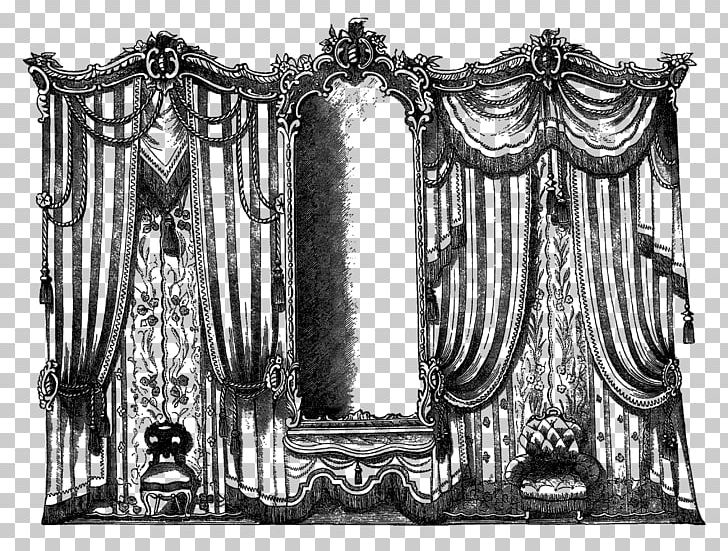 Monochrome Photography Frames Pattern PNG, Clipart, Art, Black And White, Curtains, Furniture, History Free PNG Download