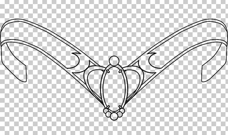 Sailor Moon Sailor Saturn Sailor Mars Luna Tiara PNG, Clipart, Angle, Anime, Black And White, Body Jewelry, Cartoon Free PNG Download