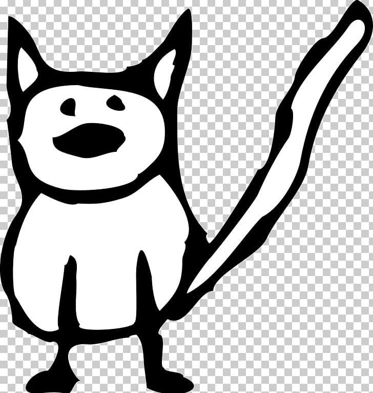 Cat Kitten Black And White Cartoon PNG, Clipart, Bicolor Cat, Black, Black And White, Black Cat, Carnivoran Free PNG Download