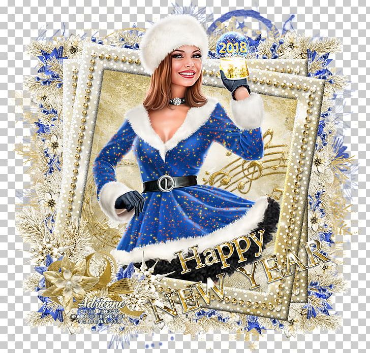 Christmas Woman New Year 0 PNG, Clipart, 2017, 2018, Blog, Blue, Champagne Free PNG Download