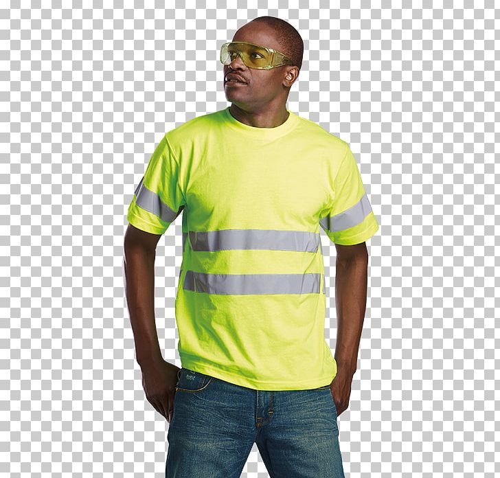 T-shirt Sleeve High-visibility Clothing Workwear PNG, Clipart, Arm, Brand, Clothing, Crew Neck, Gilets Free PNG Download