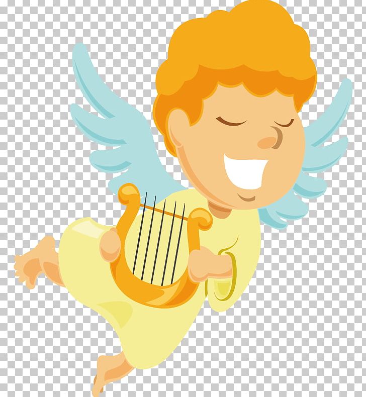 Angel Harp PNG, Clipart, Angel, Angels, Angel Vector, Angel Wing, Blond Hair Free PNG Download