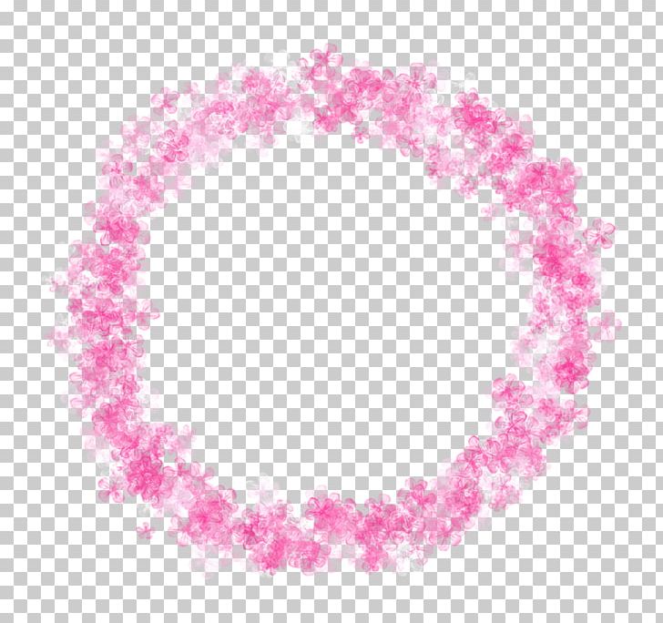 Pink Flower Wreath Circle PNG, Clipart, Circle, Color, Color Wheel, Creation, Deco Free PNG Download