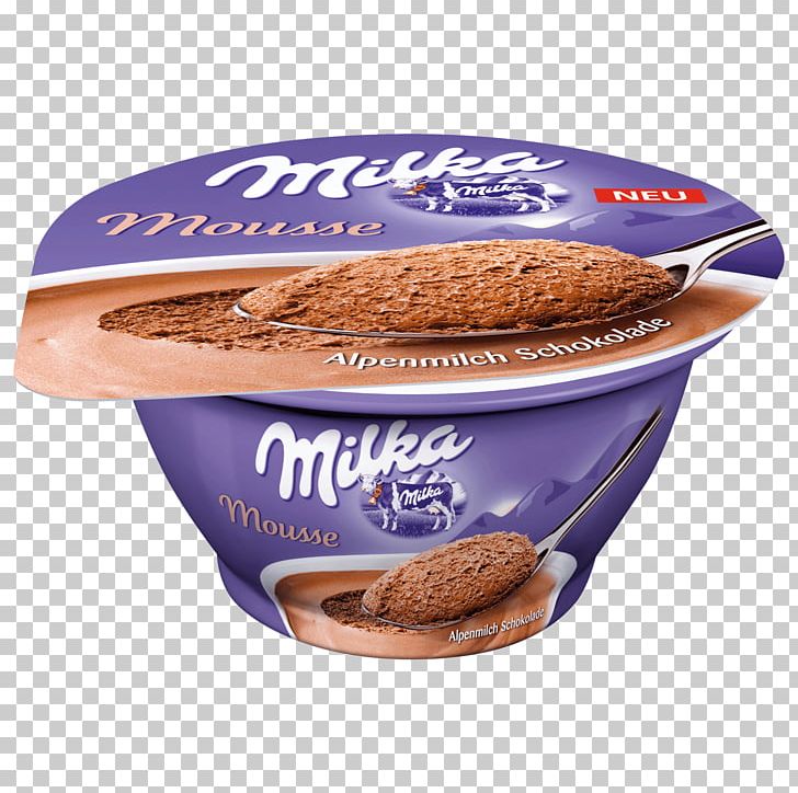 Ice Cream Mousse Milka Chocolate Pudding PNG, Clipart, Biscuit, Chocolate, Chocolate Mousse, Chocolate Spread, Cream Free PNG Download