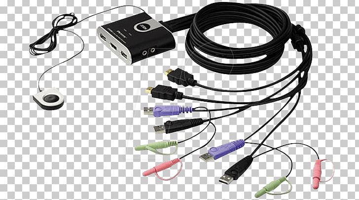 KVM Switches ATEN International HDMI Digital Visual Interface USB PNG, Clipart, Aten Cs682, Aten Cs1768, Aten International, Cable, Computer Free PNG Download
