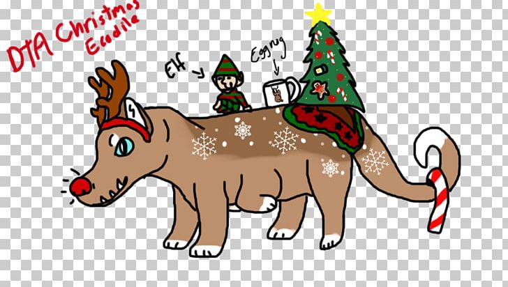 Reindeer Canidae Dog Mammal PNG, Clipart, Carnivora, Carnivoran, Cartoon, Cattle, Cattle Like Mammal Free PNG Download