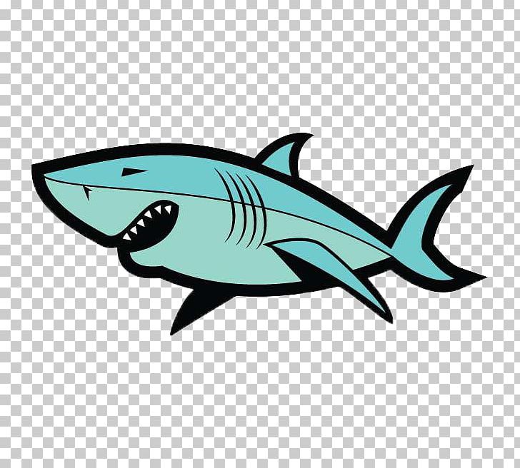 Shark Cartoon Illustration PNG, Clipart, Adobe Illustrator, Animals, Big Shark, Blue, Cartoon Free PNG Download