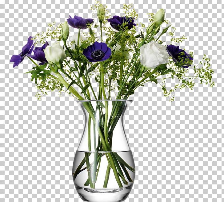 Vase Flower Bouquet Glass Cut Flowers PNG, Clipart, Anemone, Artificial Flower, Cicekler, Fleur, Floral Design Free PNG Download