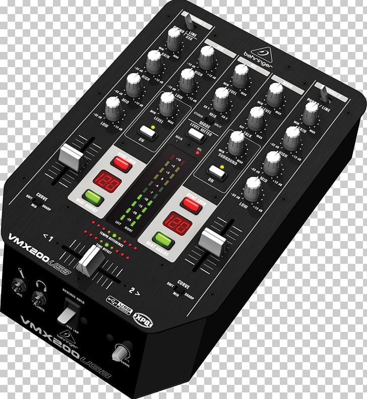 Audio Mixers BEHRINGER Behringer PRO MIXER VMX100USB DJ Mixer Disc Jockey PNG, Clipart, Audio, Audio Equipment, Audio Mixers, Audio Mixing, Behringer Free PNG Download