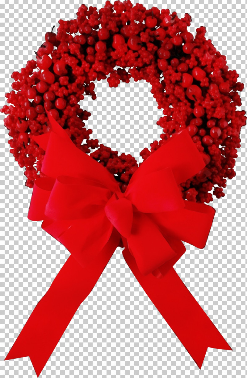 Christmas Decoration PNG, Clipart, Christmas Decoration, Flower, Paint, Plant, Red Free PNG Download