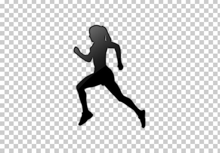 Running Silhouette PNG, Clipart, Black And White, Clip Art, Female, Hand, Jogger Free PNG Download