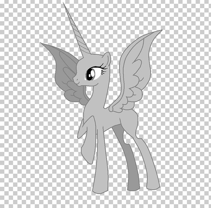 Princess Luna My Little Pony: Friendship Is Magic Winged Unicorn PNG, Clipart, Art, Artist, Bat, Black And White, Cartoon Free PNG Download