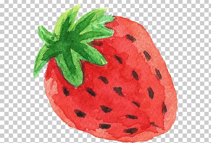 Transparent Watercolor Watercolor Painting Strawberry Fruit PNG, Clipart, Citrullus, Color, Food, Fruit, Fruit Nut Free PNG Download