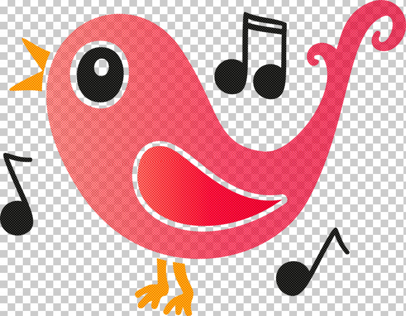 Pink Line Font Smile Icon PNG, Clipart, Cartoon Bird, Line, Pink, Smile Free PNG Download