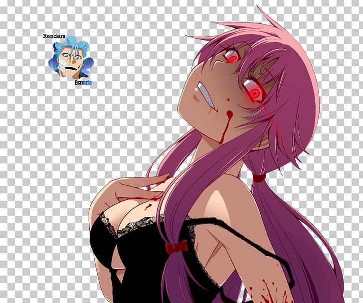 Yuno Gasai Anime Music Future Diary Lyrics PNG, Clipart, Black Hair, Brown Hair, Cartoon, Cg Artwork, Diary Free PNG Download