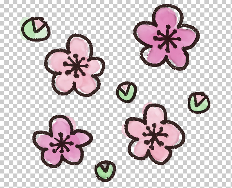 Pink Plant Pattern Petal Flower PNG, Clipart, Flower, Petal, Pink, Plant, Watercolor Flower Free PNG Download
