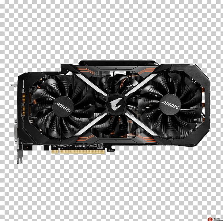 Graphics Cards & Video Adapters NVIDIA GeForce GTX 1080 Gigabyte Technology NVIDIA AORUS GeForce GTX 1080 Ti Xtreme Edition 11G 英伟达精视GTX PNG, Clipart, Aorus, Computer Component, Computer Cooling, Displayport, Electricity Supplier Big Promotion Free PNG Download