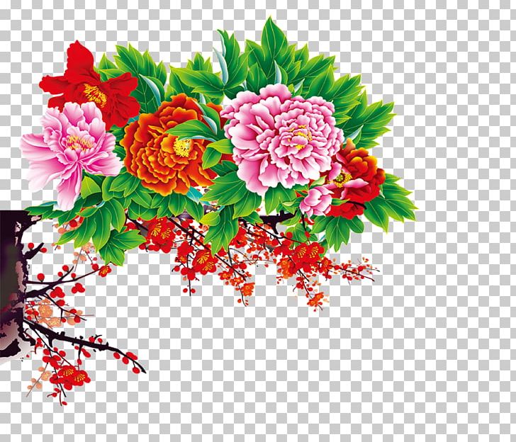 Flower Bouquet Chinese Zodiac Pattern PNG, Clipart, Chinese, Chinese Painting, Dahlia, Flower, Flower Arranging Free PNG Download