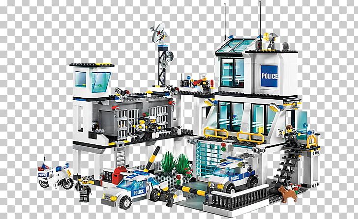 Lego City Toy Lego City Police Station Lego 7498 City Police Station Set Png Clipart