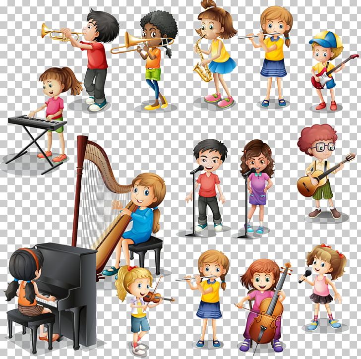 Musical Instrument Play Child Illustration PNG, Clipart, Cartoon, Cartoon Vector Characters, Clip Art, Figurine, Flute Free PNG Download