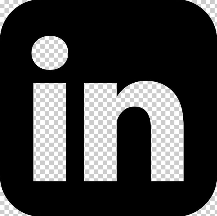 Social Media LinkedIn Computer Icons Social Network Font Awesome PNG, Clipart, Angle, Area, Black, Black And White, Brand Free PNG Download
