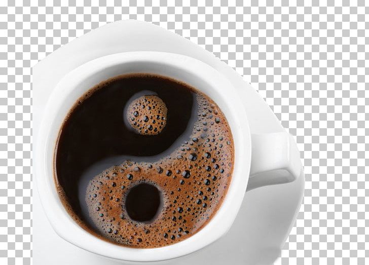 Coffee Tea Cappuccino Cafe Yin And Yang PNG, Clipart, Black Drink, Cafe, Caffe Americano, Cappuccino, Coffee Shop Free PNG Download