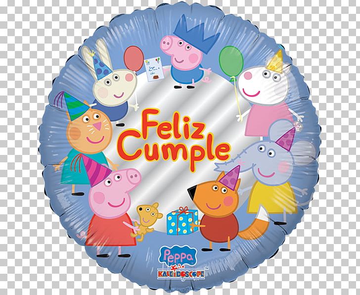 George Pig Birthday Happiness Toy Balloon Winnie-the-Pooh PNG, Clipart, Area, Baby Toys, Balloon, Birthday, Centrepiece Free PNG Download