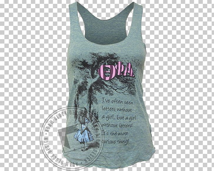T-shirt Gilets Alice's Adventures In Wonderland Active Tank M CafePress We're All Mad Here PNG, Clipart,  Free PNG Download