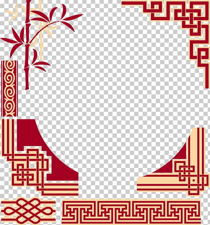 Chinese Patterns And Designs Border