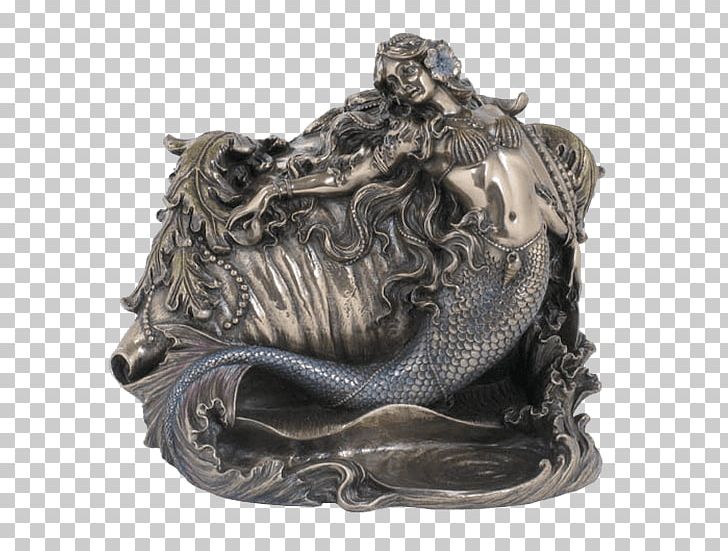 Mermaid Box Conch Sculpture Statue PNG, Clipart, Artifact, Box, Bronze, Bronze Sculpture, Casket Free PNG Download