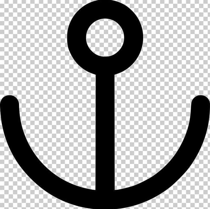 Symbol Computer Icons Anchor PNG, Clipart, Anchor, Black And White, Circle, Computer Icons, Gesture Free PNG Download
